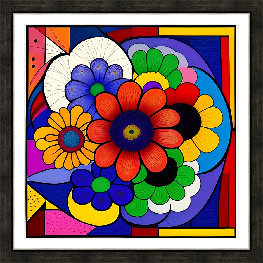 Flower Dreamscape 18 Picture Frame print