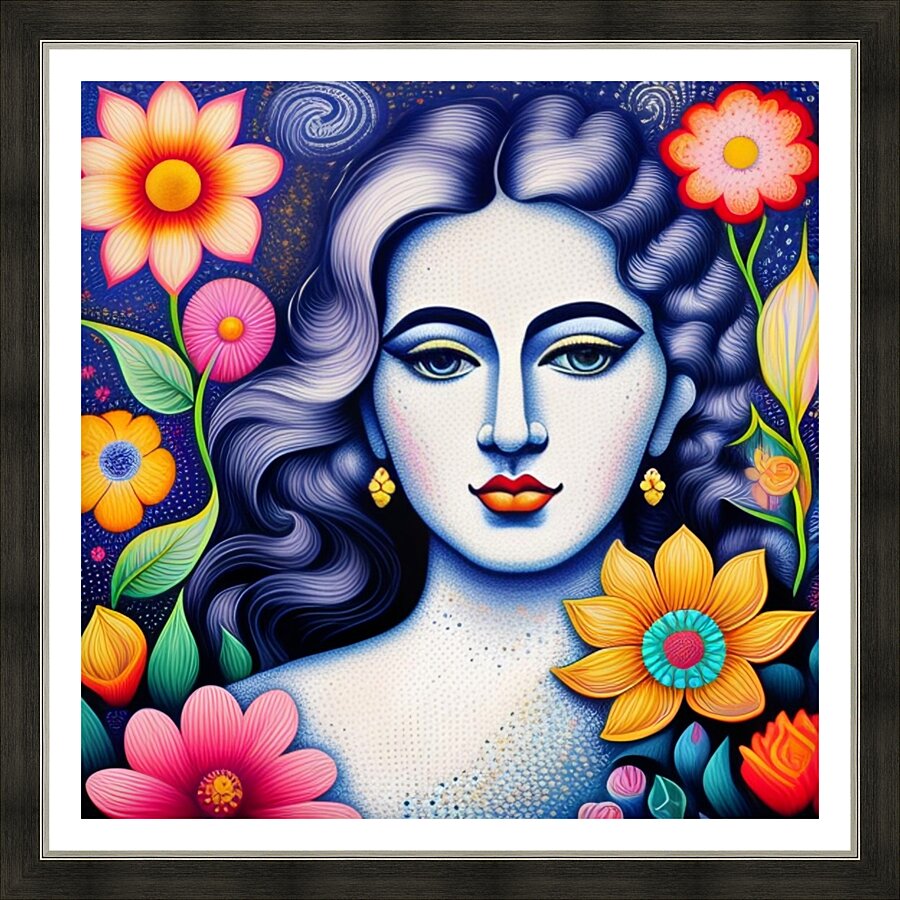 Flower Dreamscape 16 Picture Frame print