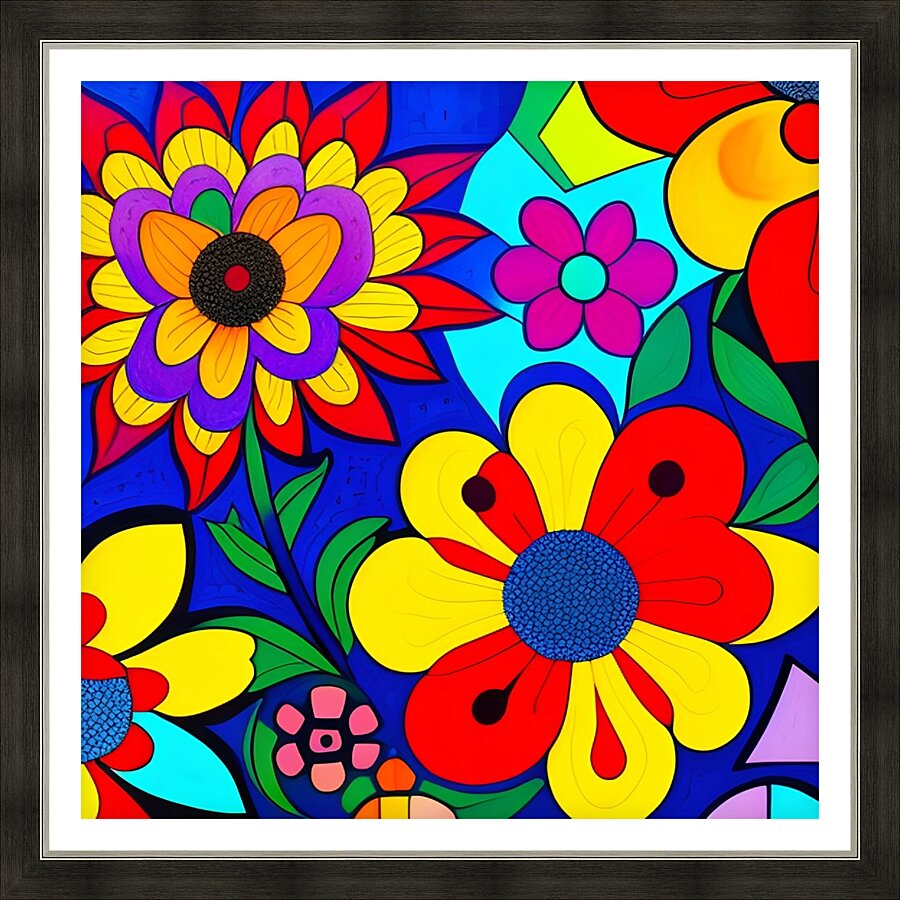 Flower Dreamscape 20 Picture Frame print