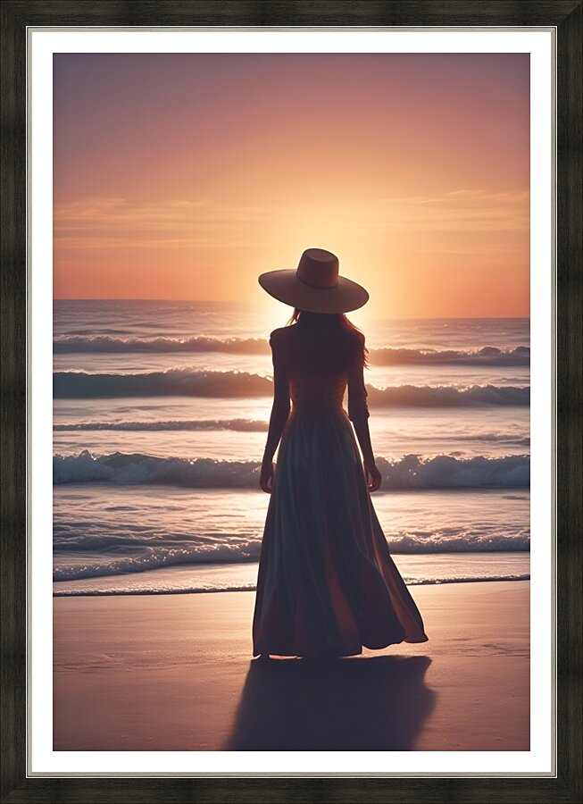 Sunset Serenity 10 Picture Frame print