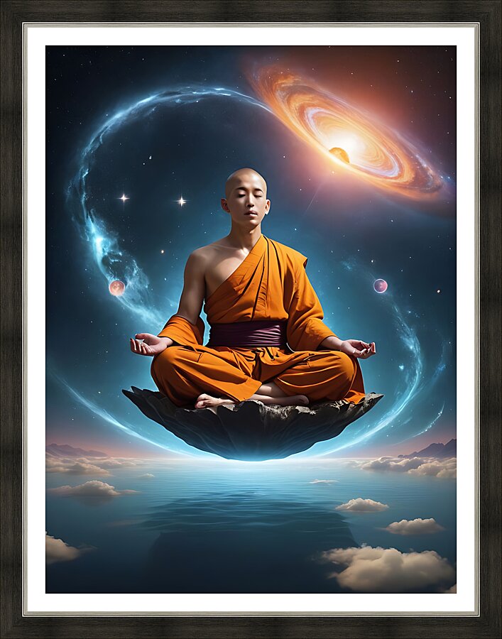 Yoga Picture Frame print