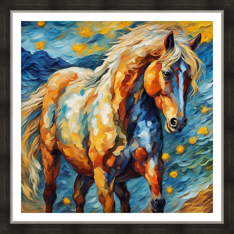 Horse 3 Picture Frame print
