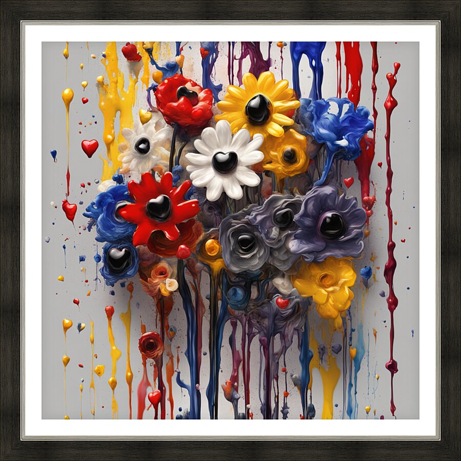 Liquid Symphony 11 Picture Frame print