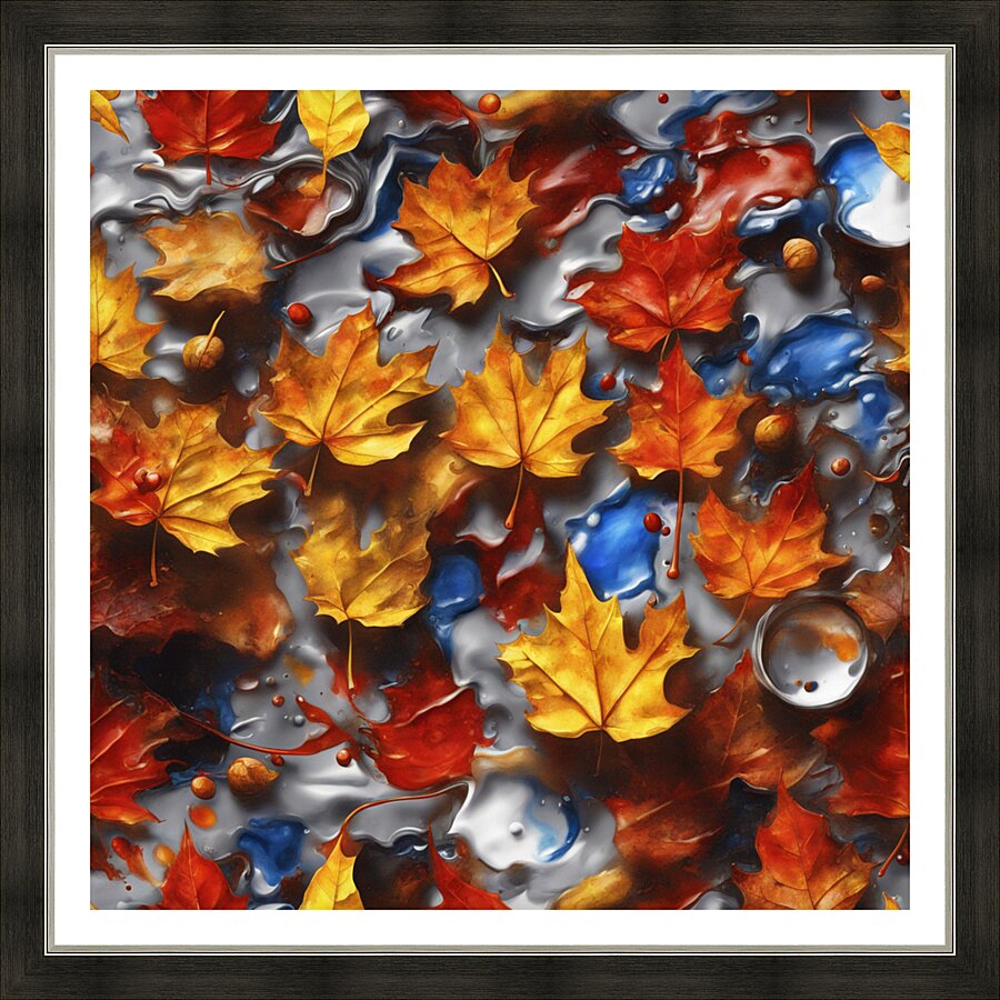 Autumn aspects 8 Picture Frame print
