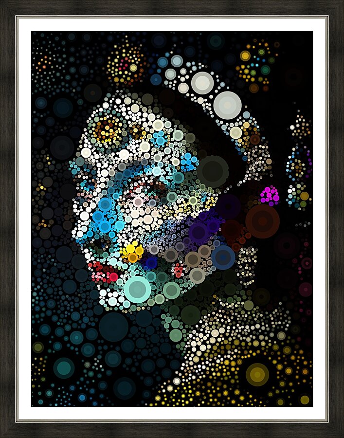 Mosaic28 Picture Frame print