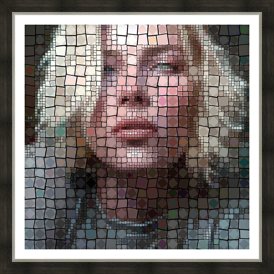 Mosaic35 Picture Frame print