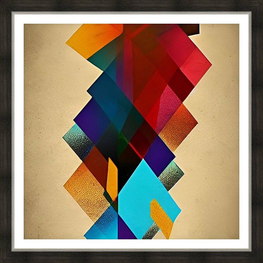 Abstract  16 Picture Frame print