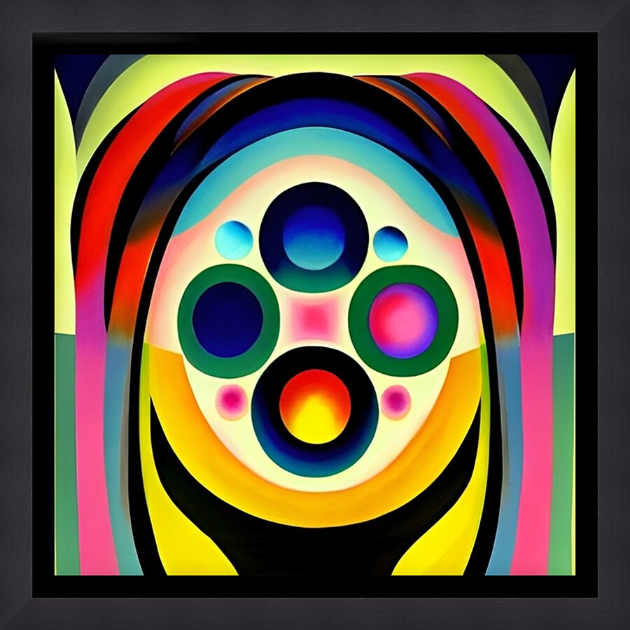 Abstract  17 Picture Frame print