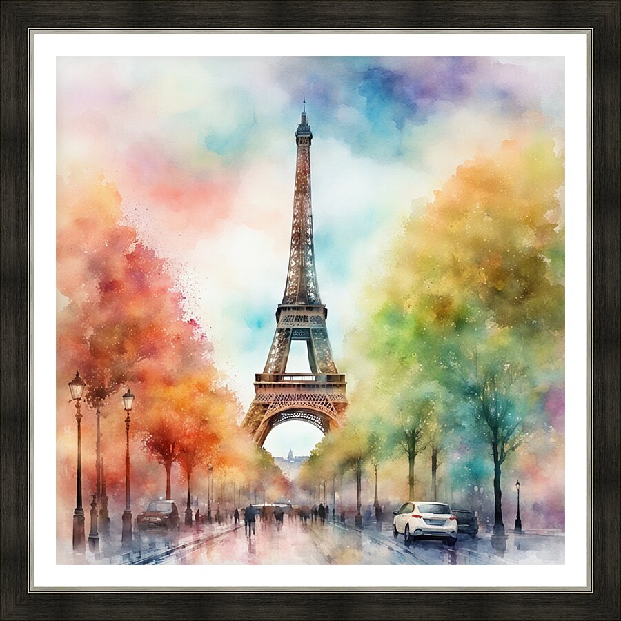 Parisian Dreamscape 13 Picture Frame print