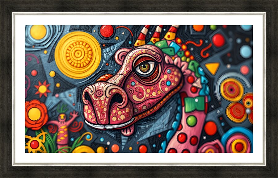 Fantasy world  2 Picture Frame print