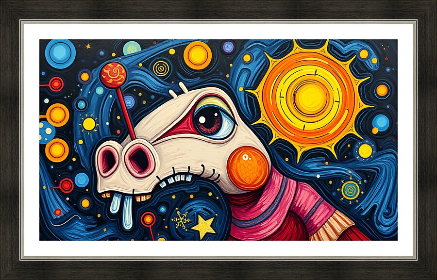 Fantasy world  6 Picture Frame print