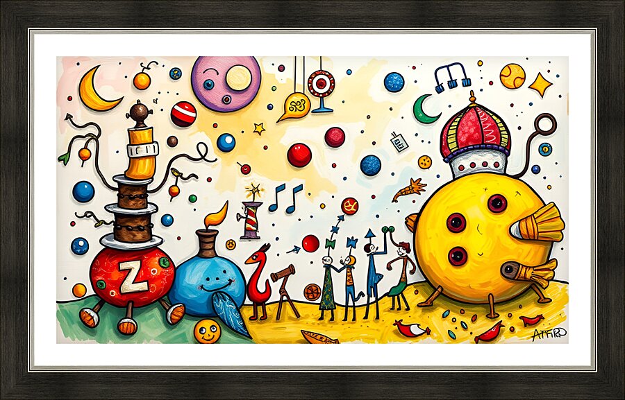 Fantasy world  19 Picture Frame print