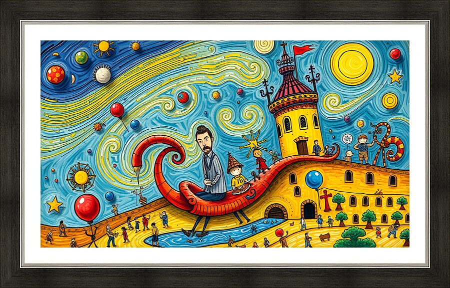Fantasy world  29 Picture Frame print