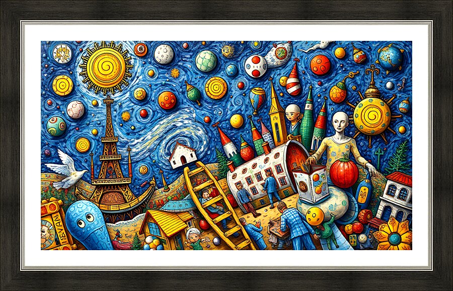 Fantasy world  34 Picture Frame print