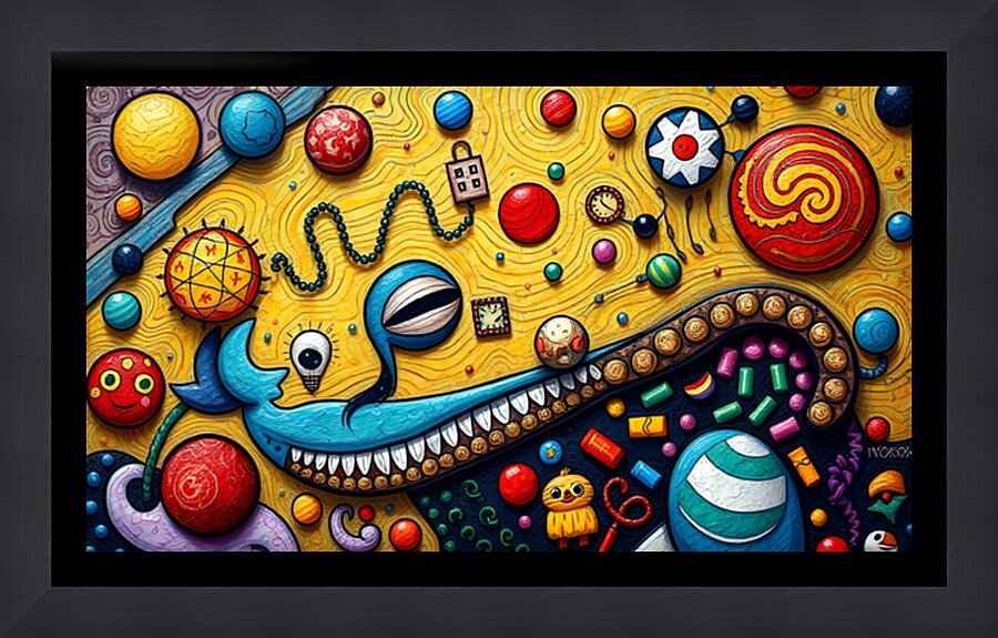 Fantasy world  40 Picture Frame print