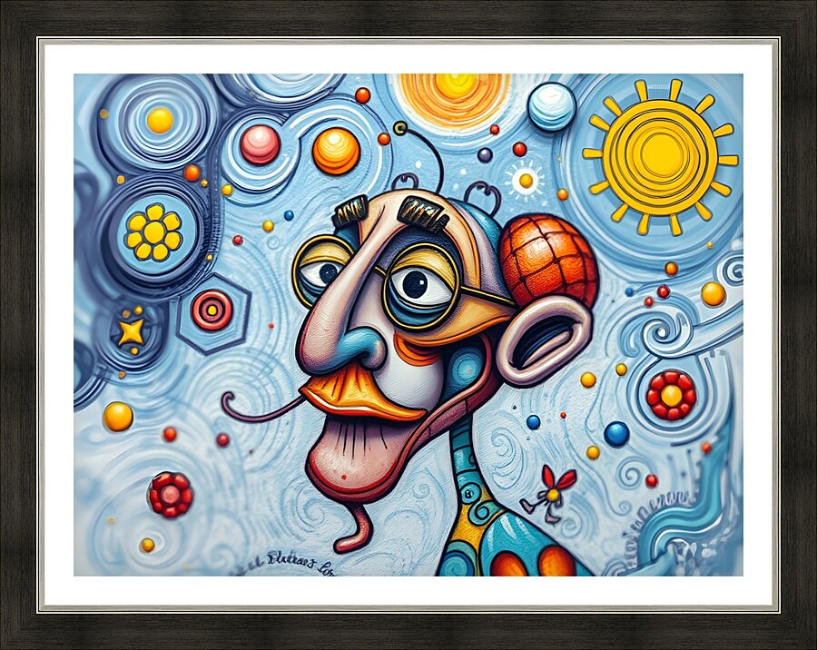 Fantasy world 52 Picture Frame print