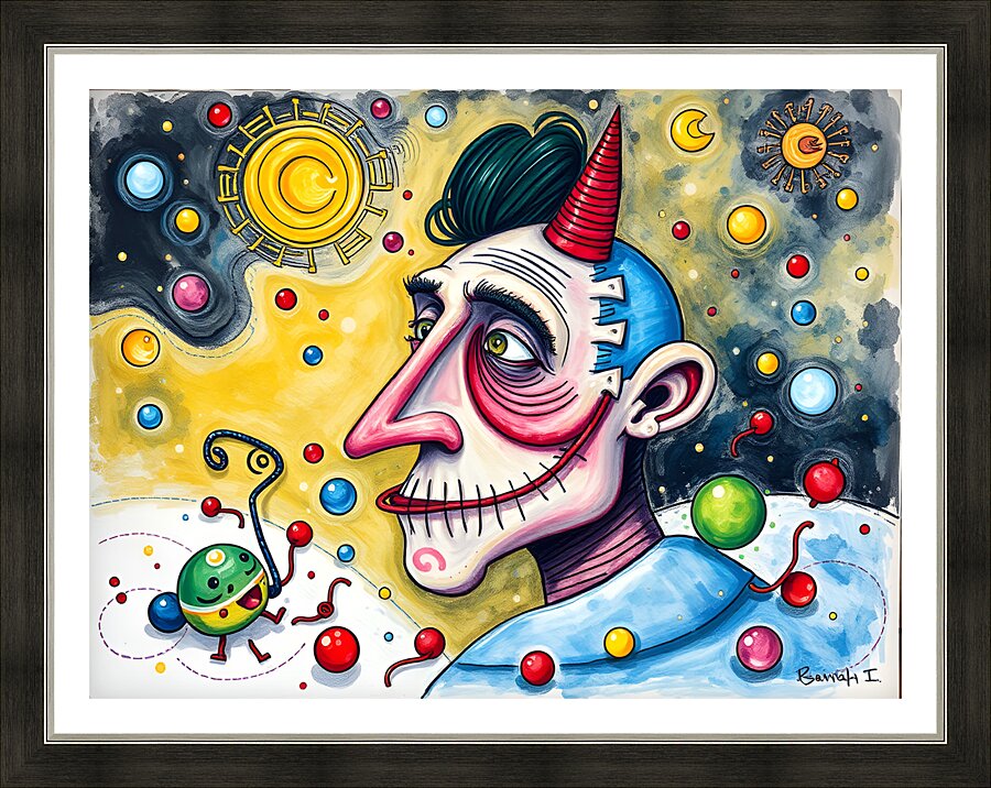 Fantasy world 59 Picture Frame print