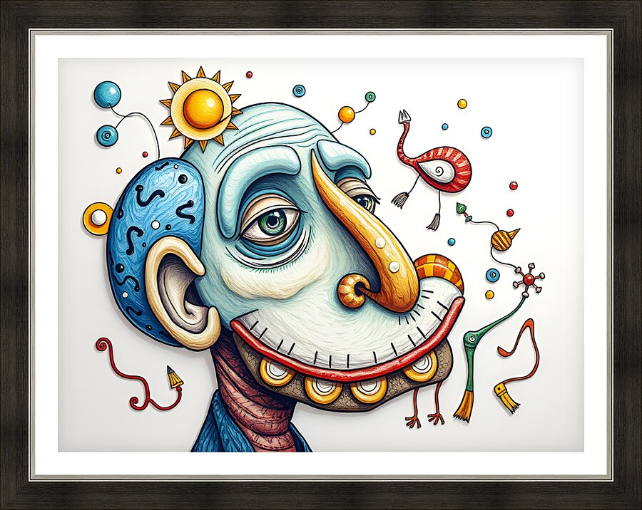 Fantasy world 76 Picture Frame print