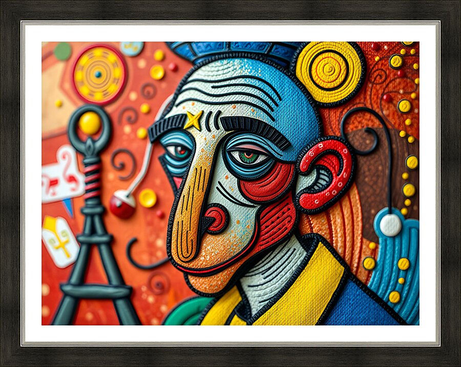 Fantasy world 55 Picture Frame print