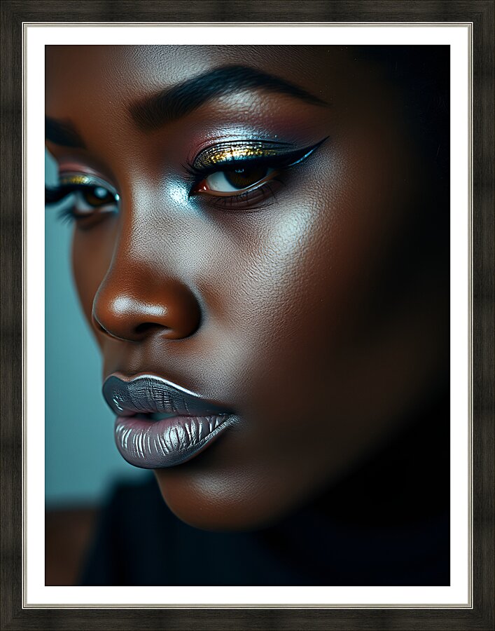 Shimmering Beauty 5 Picture Frame print