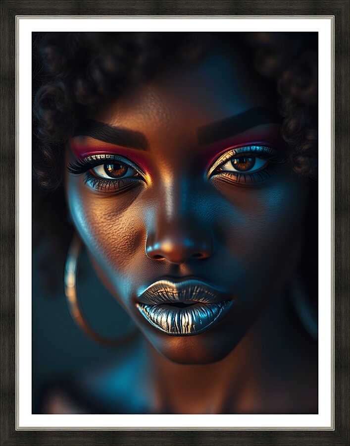 Shimmering Beauty 8 Picture Frame print