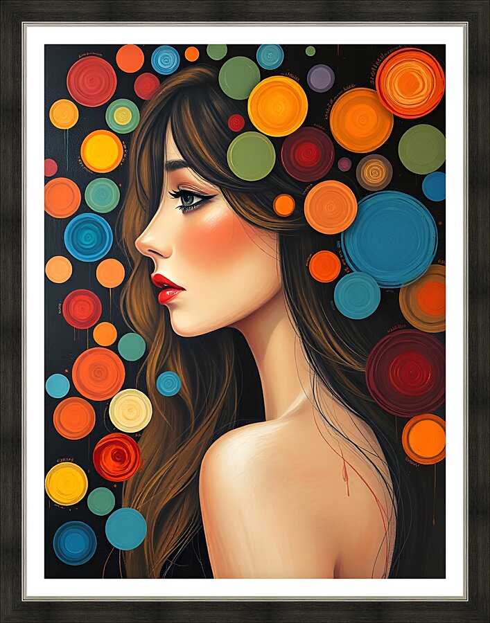 Surreal llustration 25 Picture Frame print