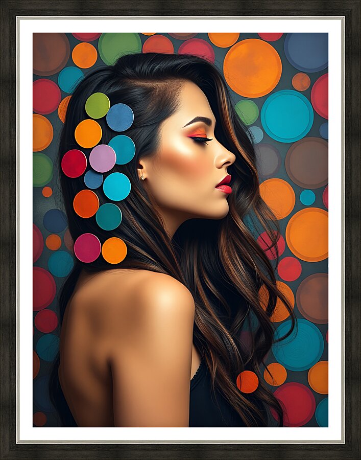 Surreal llustration 9 Picture Frame print