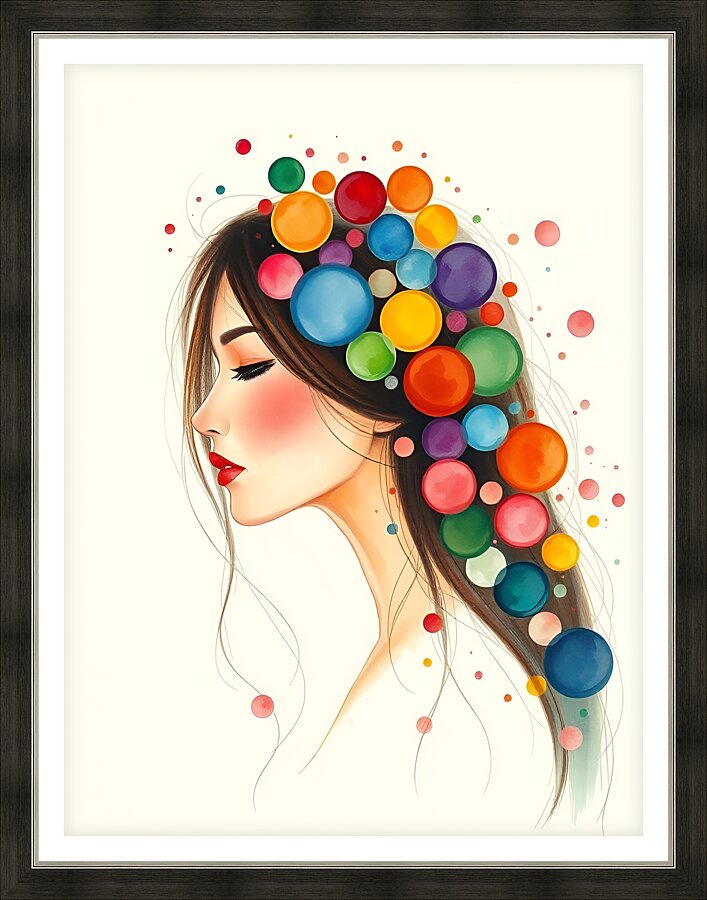 Surreal llustration 23 Picture Frame print