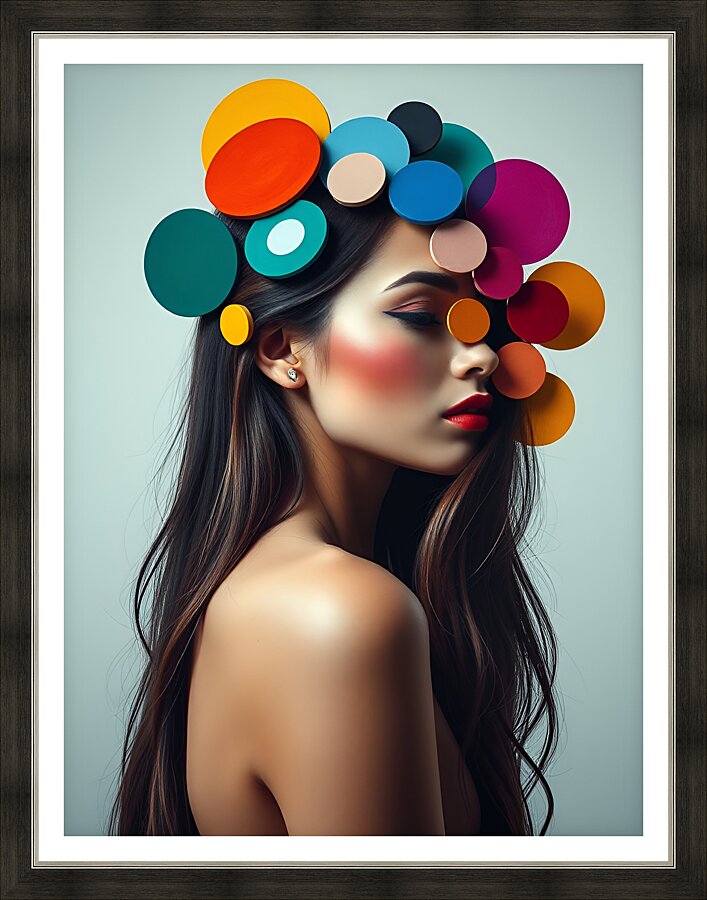 Surreal llustration 11 Picture Frame print