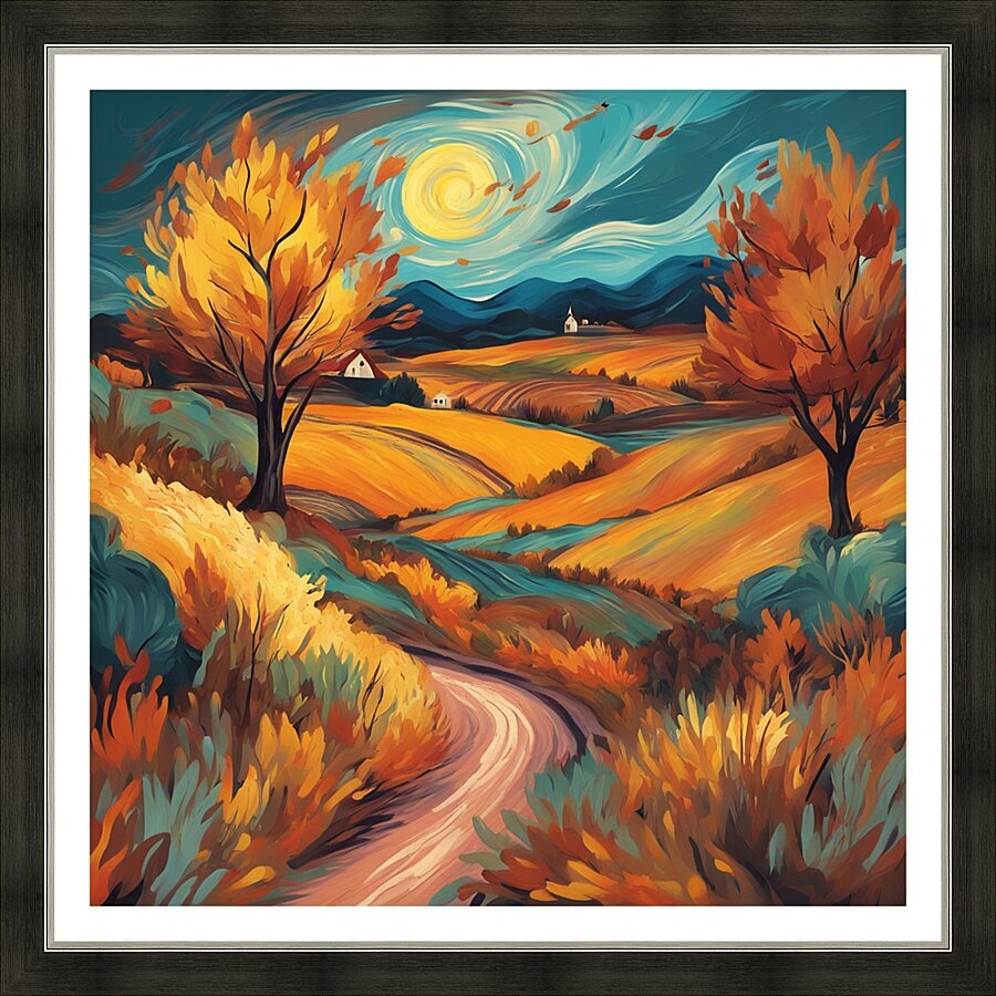 Autumn Impressions 39 Picture Frame print