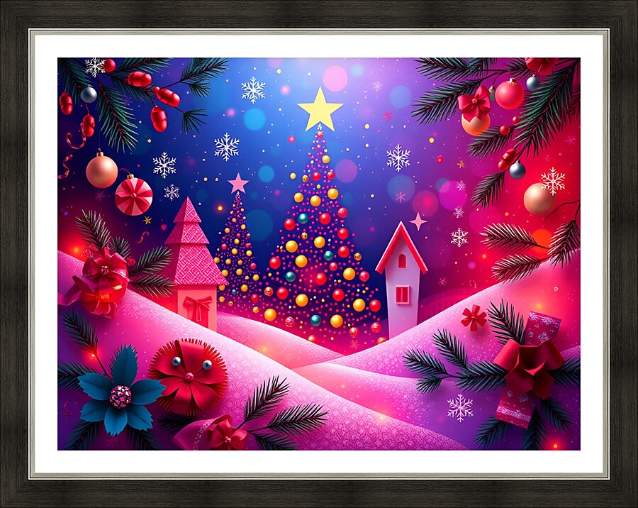 Christmas time 11 Picture Frame print