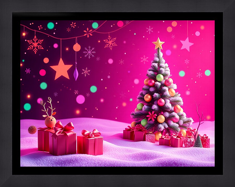 Christmas time 5 Picture Frame print