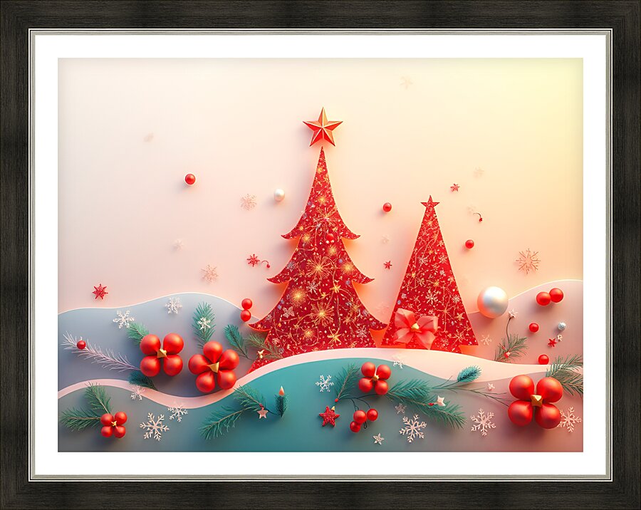 Christmas time 19 Picture Frame print