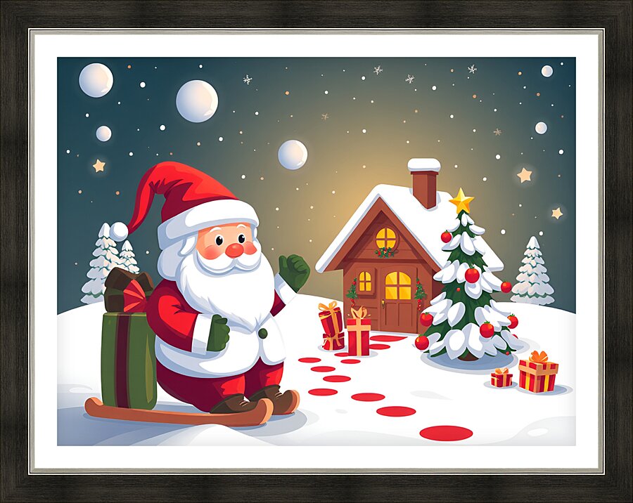 Christmas time 26 Picture Frame print