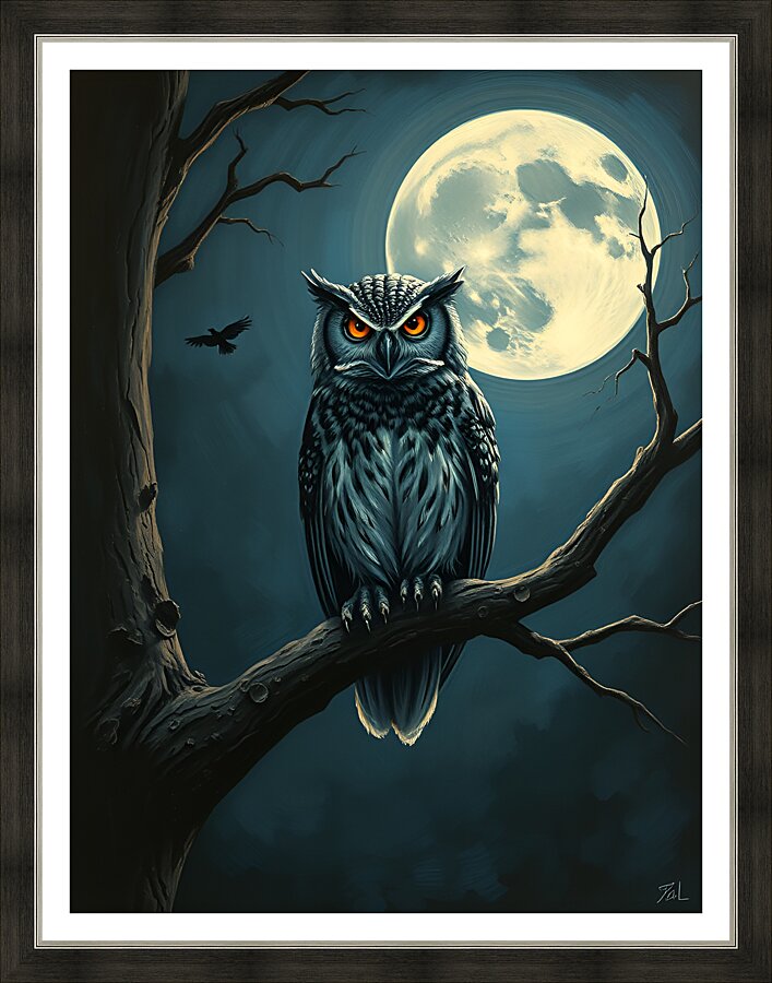 The Night Watchman Picture Frame print