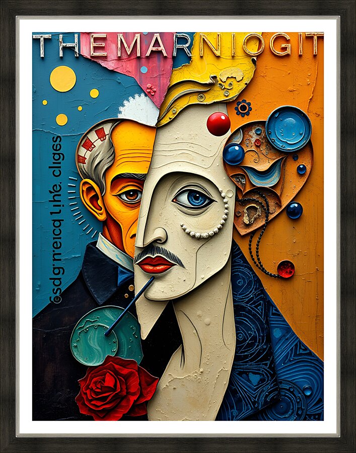 Abstract art 33 Picture Frame print