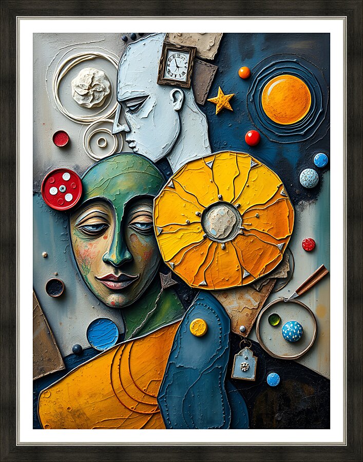 Abstract art 34 Picture Frame print
