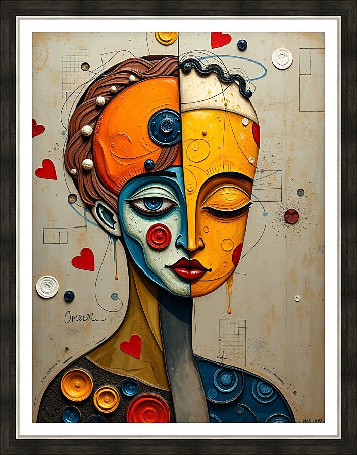 Abstract art 4 Picture Frame print