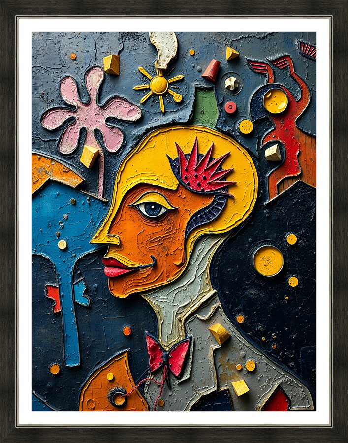 Abstract art 30 Picture Frame print
