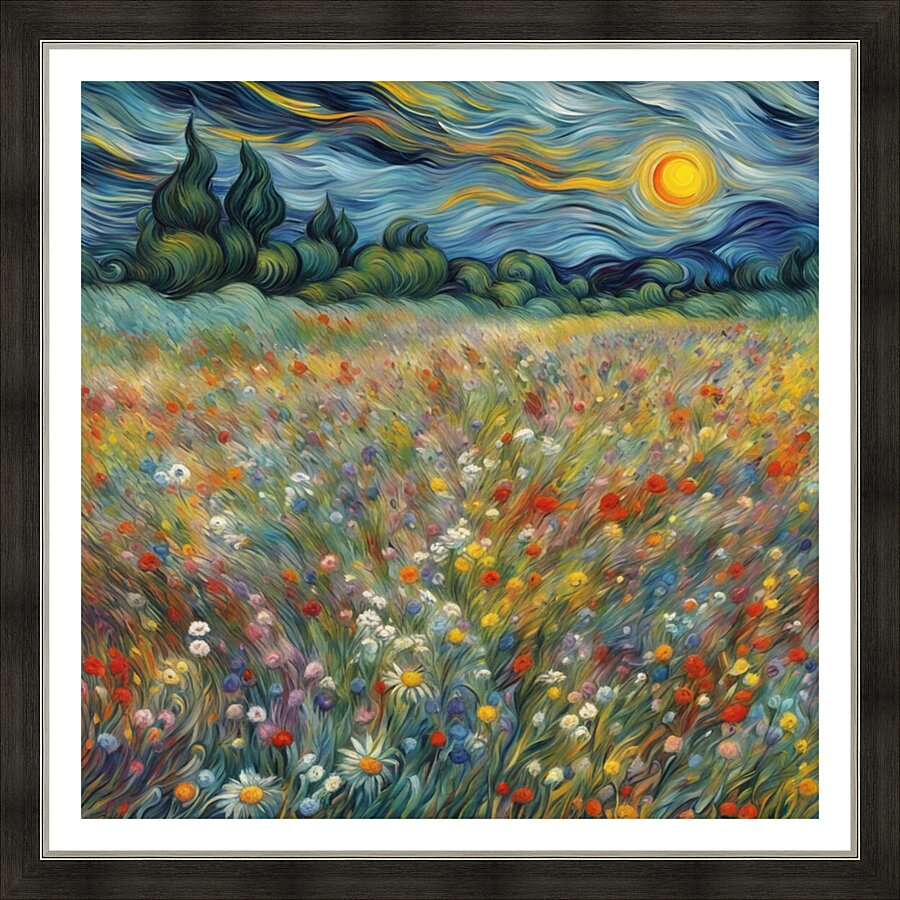 Artistic Landscape 3 Picture Frame print