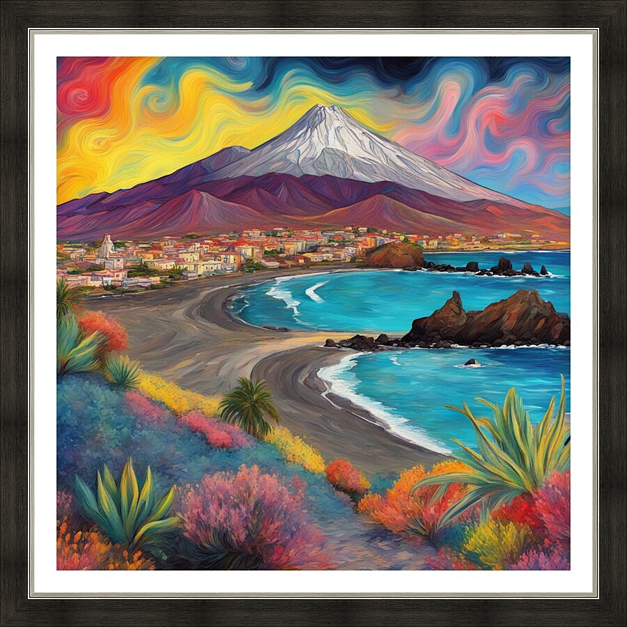 Tropical Paradies 7 Picture Frame print