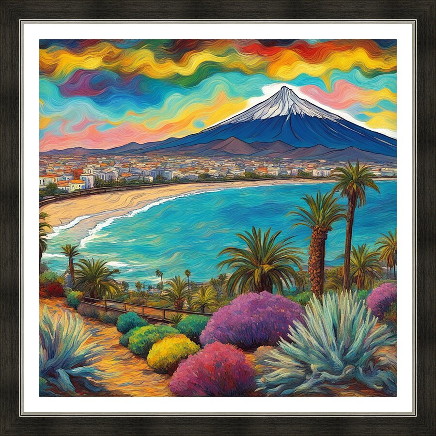 Tropical Paradies 3 Picture Frame print
