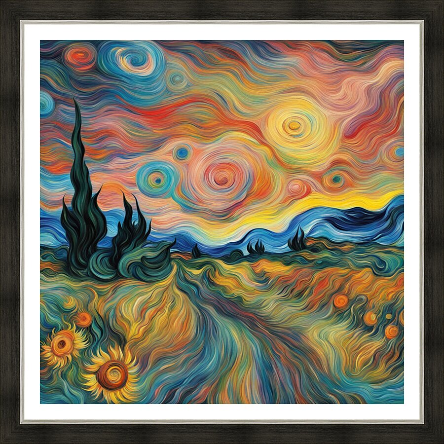 Artistic Landscape 25 Picture Frame print