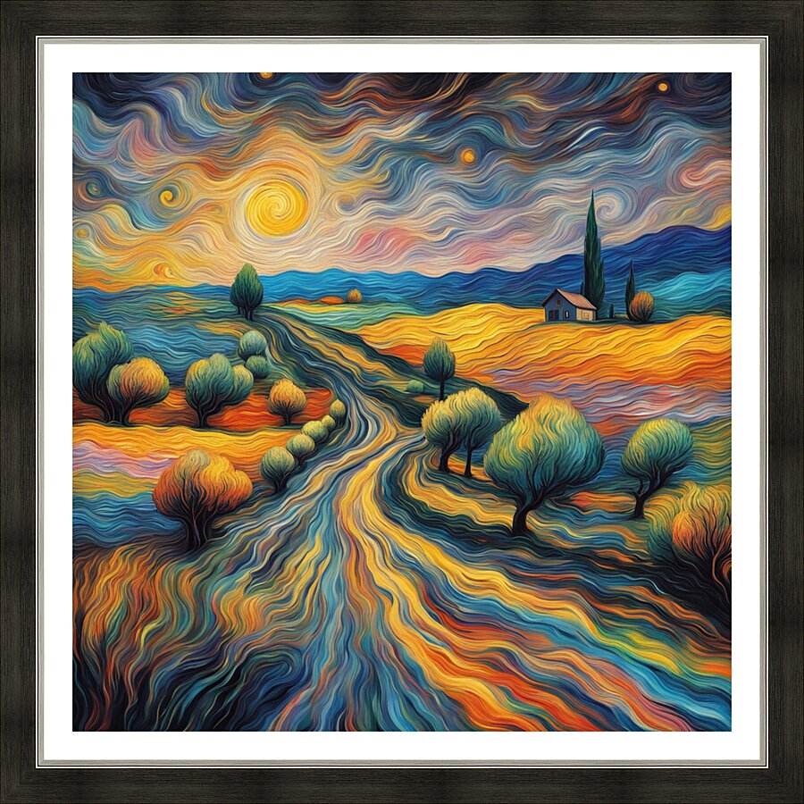 Artistic Landscape 33 Picture Frame print