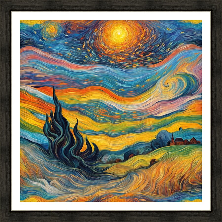Artistic Landscape 67 Picture Frame print