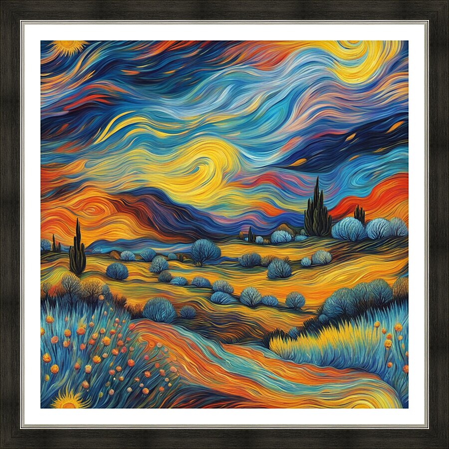 Artistic Landscape 63 Picture Frame print
