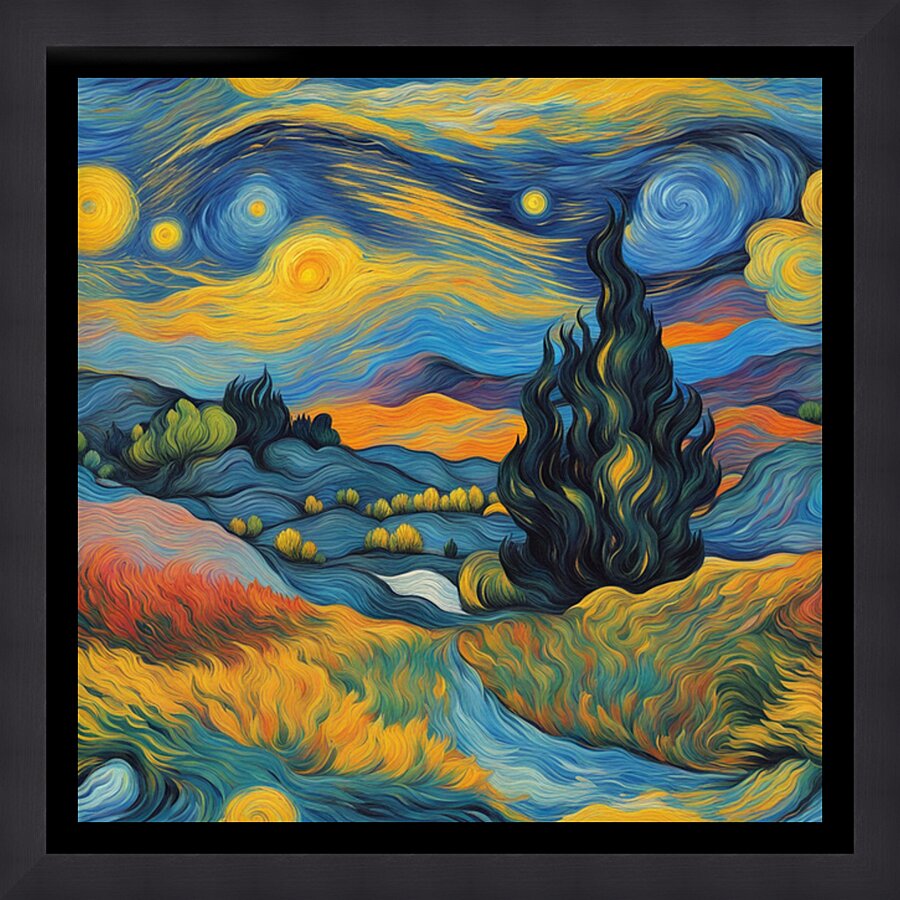 Artistic Landscape 97 Picture Frame print