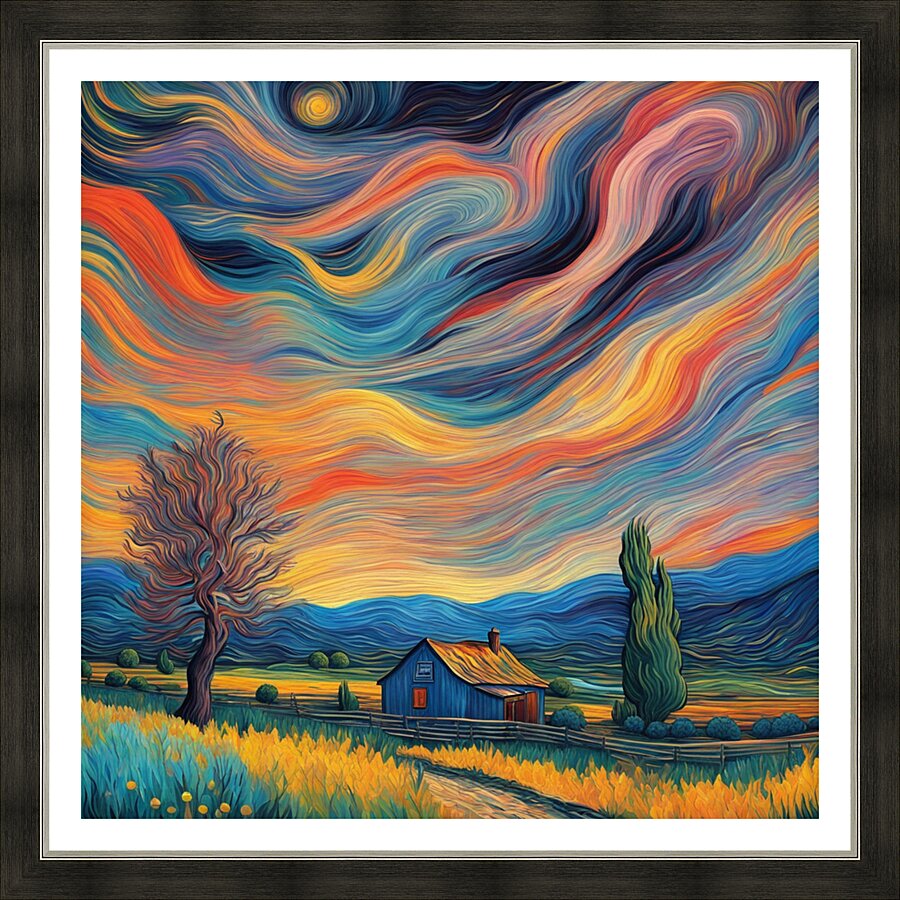 Artistic Landscape 46 Picture Frame print