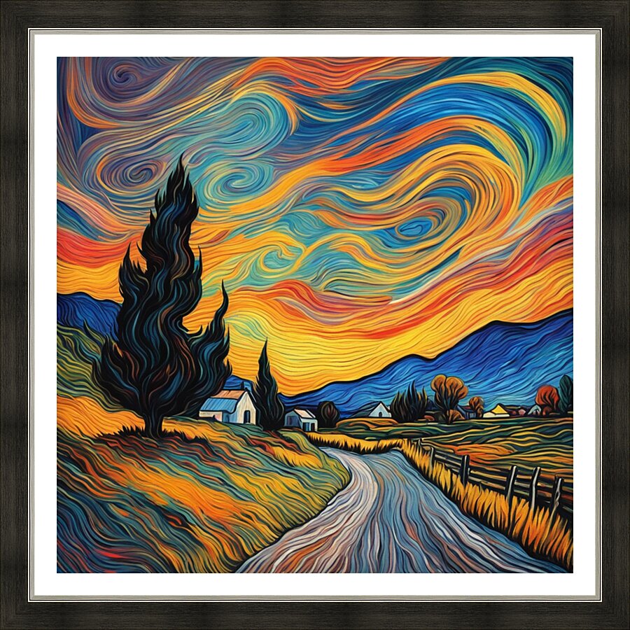 Artistic Landscape 89 Picture Frame print
