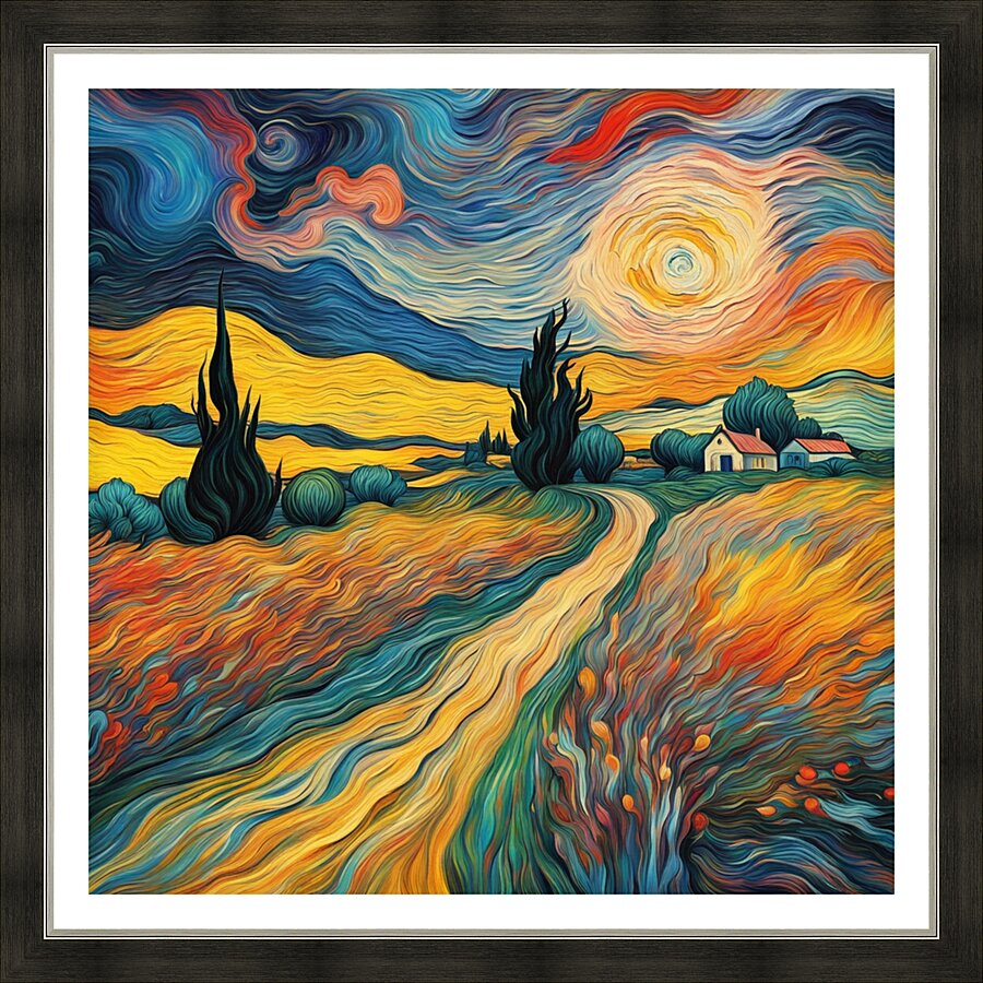 Artistic Landscape 70 Picture Frame print
